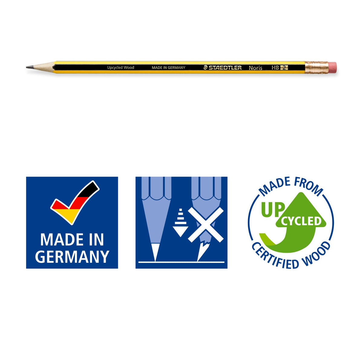 STAEDTLER Noris Pencil with Eraser