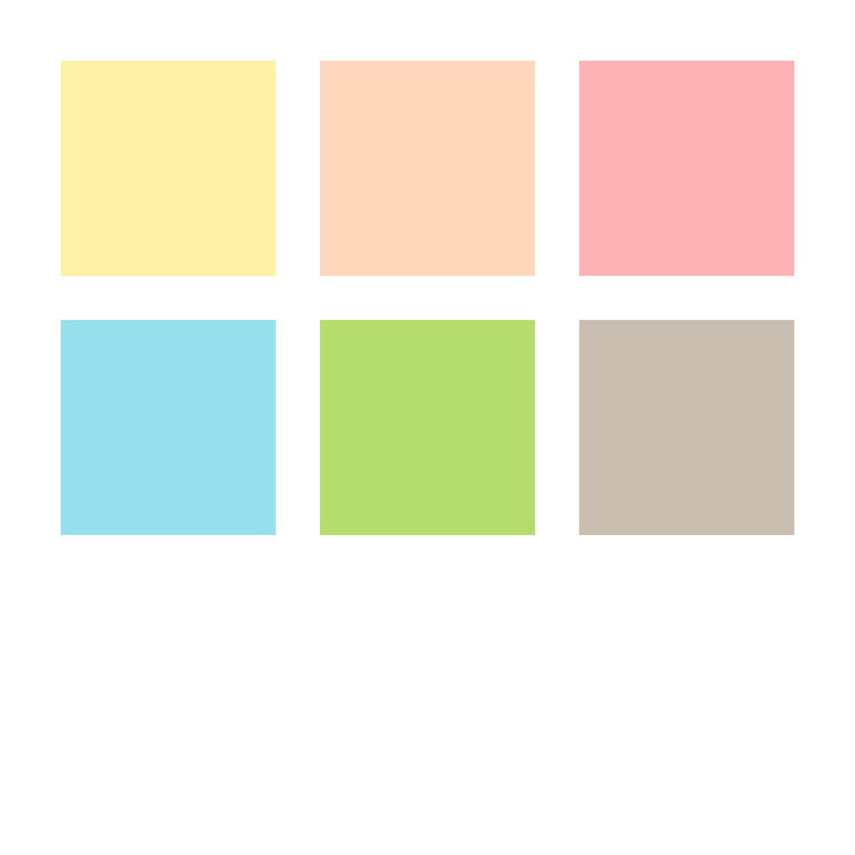 STAEDTLER Pigment Brush Pen Set of 6 - Pastel Colors