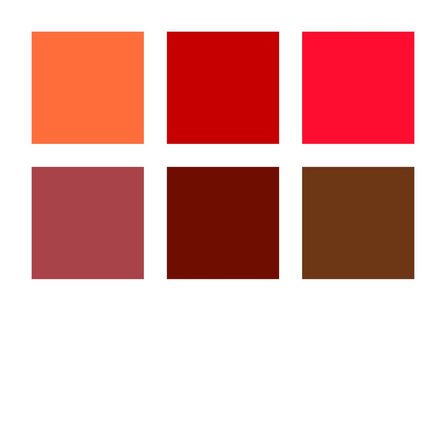 STAEDTLER Pigment Brush Pen Set of 6 - Reds & Browns