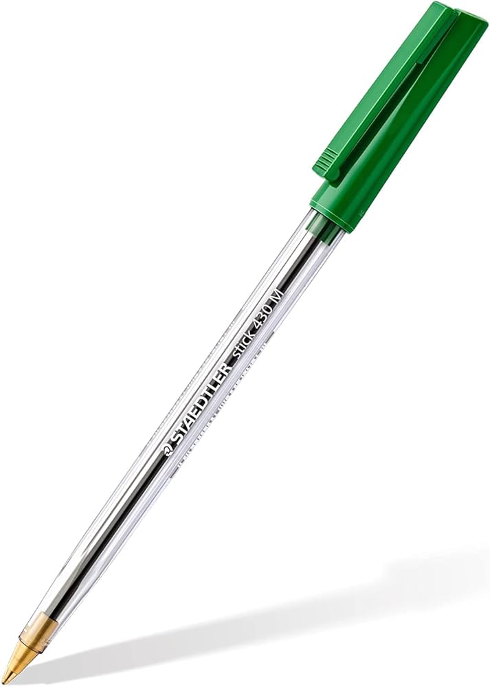STAEDTLER Ballpoint Pen Plastic Tip - Green