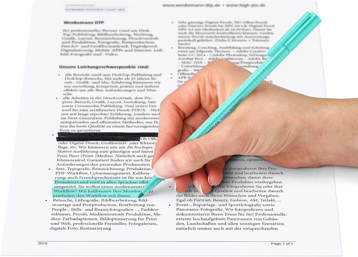 STAEDTLER Textsurfer Highlighter Set of 10