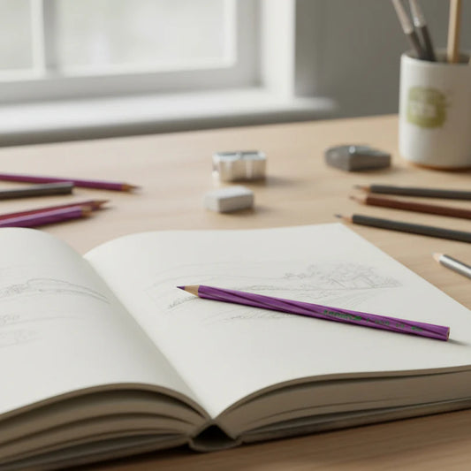 STAEDTLER Luna Water Colour Pencil Purple - Pack of 6