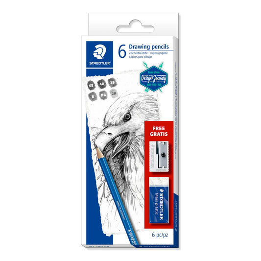 STAEDTLER Mars Lumograph Set of 6