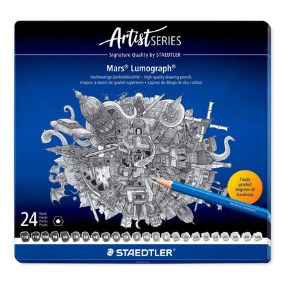 STAEDTLER Mars Lumograph Set of 24