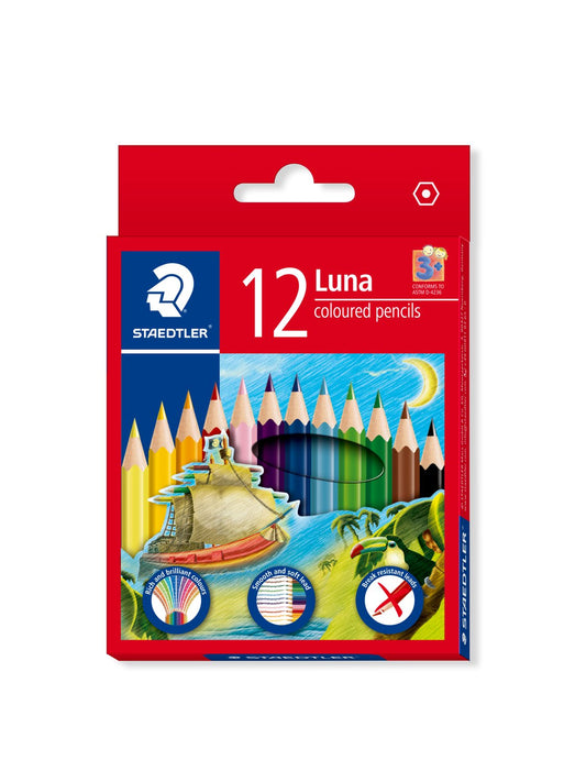 STAEDTLER Luna Colour Pencils 12 Colours Box
