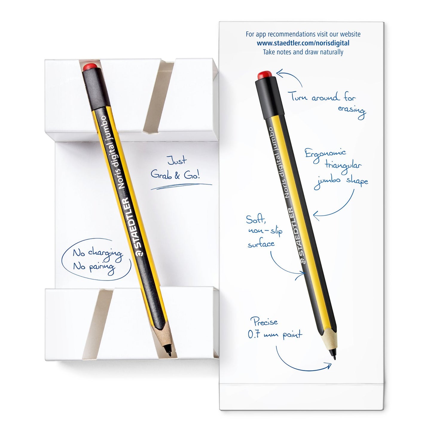 Noris® digital jumbo 180J 22 Stylus pencil