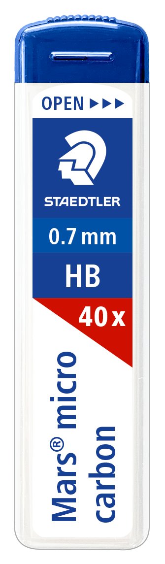 STAEDTLER Mars Lumograph Thin Lead HB 0.7mm Premium 255