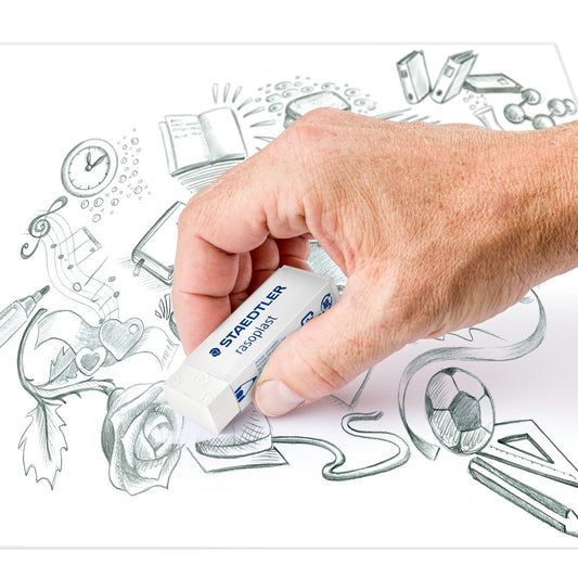 STAEDTLER Pencil Eraser - Pack of 4