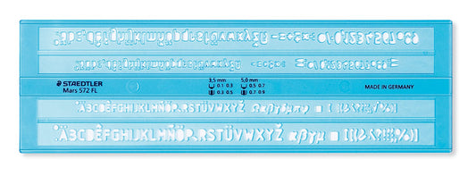 Mars® 572 FL Lettering guide