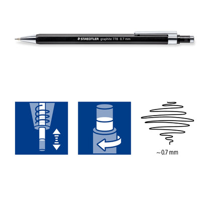 STAEDTLER Mars Star Mechanical Pencil 0.5/0.7mm