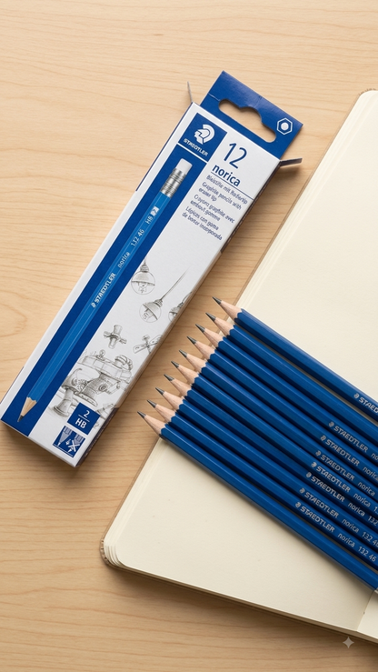 STAEDTLER Norica Pencil with Eraser - 12 Pencils